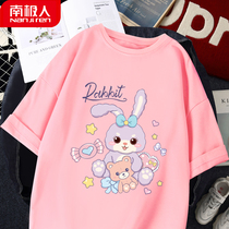 Girls short-sleeved t-shirts Pure Cotton Children Girls Summer Drift Dawning Summer Upper Dress Downshirt New