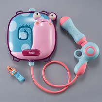 Backpack water gun childrens toys mass spray child female boy baby dinosaur small ci water grab the pull type