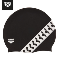 Arena Arina swimming cap for men and women waterproof hair care ear protection without head silicone printing fashion high-play swimming cap