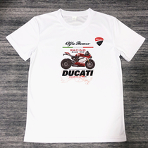 MOTOGP Ducardi T-shirt Culture Shirt Shirt Speed Dry Short Sleeve Breathable Motorcycle Car Meme Riding T-shirt Summer