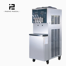 (Vertical flagship)Pasmo S970T Fully automatic three-head two-cylinder commercial soft ice Cream Machine