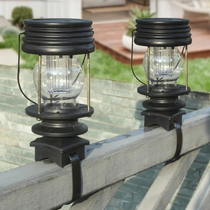 Yan sister solar light outdoor garden light LED hanging lamp home night light lantern indoor garden decoration