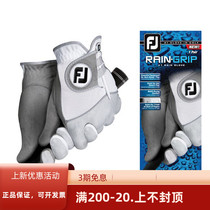 Golf gloves FootJoy RainGrip mens wear-resistant non-slip waterproof FJ gloves new