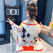 Japanese gp girl sunscreen in summer medium long thin coat child light and breathable anti-UV sun protection