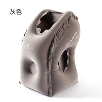 Travel standing neck crawling sleep lying down sleeping artifact inflatable neck pillow long-distance plane flight office nap