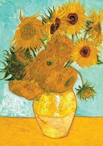 Spot ravensburger Ruisi Imported Puzzle 1000 1500 Piece Van Gogh Sunflower