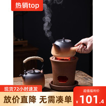 Chaoshan red mud charcoal stove air stove tea maker ceramic kettle health preservation pottery pot retro kung fu tea stove outdoor