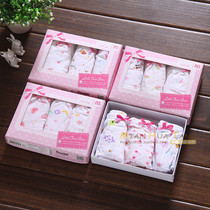 Boy Girl Pure Cotton Cartoon Briefs Children Flat Corner Underwear Triangle Briefs Four Seasons