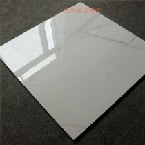 Yashi white full cast glaze living room floor tiles 600X600 floor tiles TV background wall tiles Non-slip floor tiles
