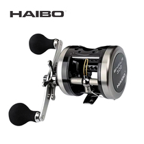 New Hai Bo upgraded Snell 300 301 Lei Qiang wheel drum wheel Black Fish wheel drum wheel Black long shot