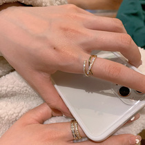 Send The Ring light luxury niche exquisite cold wind senior sense niche design index finger ring female ins tide