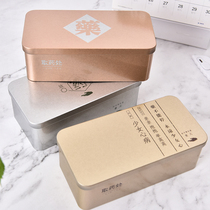 Cartoon iron storage box double metallic tinplate tinplate box Hairband hairclip earrings jewelry gift card iron box