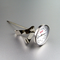 Latte Jimis can hang milk coffee thermometer milk foam temperature device pointer pull flower needle