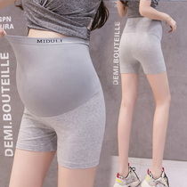 Pregnant woman Safety pants anti-walking light beating bottom pants Summer thin section High waist Tow belly spring summer pregnant woman shorts summer dress shorts