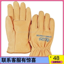 Witz Pig Blue Driver Gloves 10-2082 L anti - slip wear and comfortable 24 cm anti - oil stain handling