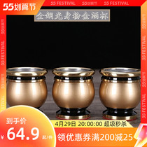 Bye-bye items dedicated to the wine glass pure copper Guan Gong Gonggong Cup Cairomen for the sake of the wine cup bronze cups for the holy water glass