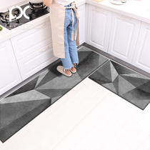 Kitchen Ground Mat Non-slip Anti oil Home Entrance Door Pads Suction into the door Carpet Strip Foot Mat Erasable