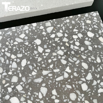 terazo prefabricated square material inorganic terrazzo Multi-size custom leather surface and other deep processing memory fragments