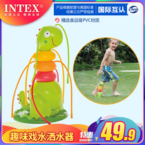 New product INTEX original formal caterpillar sprinkler bathroom baby bath toy show faucet sprinkler