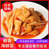 Cold mixed Sea bamboo shoots shellfish elephant gabion seedlings hotel restaurant specialty semi-finished cold dishes ready-to-eat cold dishes