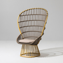 Purple leaf outdoor sofa high chair Furniture for Nordic Furniture