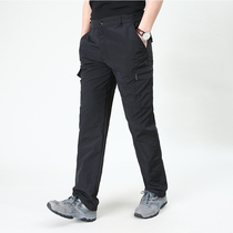 simboo casual pants mens spring sports pants breathable comfort straight drum pants slim fit long pants fitness climbing pants big code