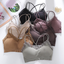 Wear suspenders underwear small chest reduction thin bottom thin chest thin chest bra college students Summer