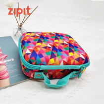 ZIPIT Karaz Fashion lunchbox containing box Large-capacity makeup case with carry-on bag portable pen box