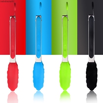 Bread food clip barbecue clip Kitchen barbecue silicone food stainless steel multifunctional buffet clip