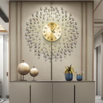 Wall clock Living room personality creative fashion watch trend Modern simple clock Nordic household watch Atmospheric quartz clock