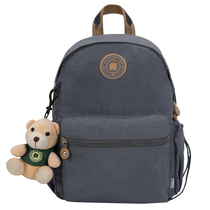 Danny Bear new backpack Travel small backpack Student school bag Mens and womens casual lightweight wash cloth bag