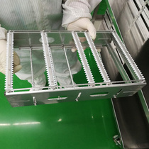 Teflon cleaning rack Ultrasonic cleaning rack Mobile phone glass plug-in rack Stainless steel cleaning rack High temperature resistance to acid and alkali