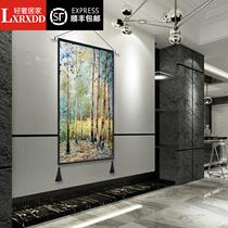 LXRXDD Nordic style hanging in living room hall hall hall hall wall decorated wall decorated wall cotton linen hanging