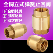 4 minutes full vertical check valve spring check valve 6 points 1 inch 324050 inch backstop valve stem water stop valve copper