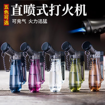 Bodhi Yi inflatable direct injection lighter igniter windproof incense incense power enough incense road lighter safety