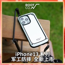 New products Japan ROOTCO applicable iPhone13 mobile phone shell Pro anti-fall Max Apple mini all-bag creative