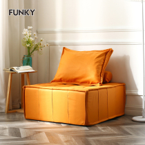 Sloth sofa Tofu block can be assembled Bedroom sofa Balcony Can Lie Sleeping Living-room Single Sofa Sitting Tatami