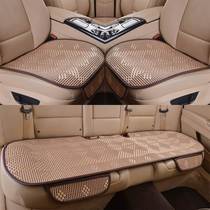 Car seat cushion single piece without backrest three-piece summer cooling pad ice silk cooling mat breathable and ventilated summer rear seat cushion