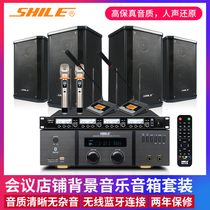 Lion Music 2011B 101 conference room audio amplifier combination set wall-mounted speaker indoor ceiling background music