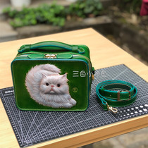 Drawing BXL-01 shoulder bag handmade leather drawings leather bag 4mm cut drawing hand seam leather bag version