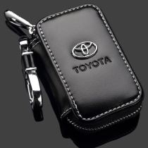 Applicable to Toyota Elfa leather key bag Old Privia Smart Remote Control card protection leather case