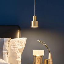 All copper restaurant bar bedroom bedside small chandelier Nordic simple duplex staircase porch corridor cafe chandelier