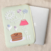 2020 new Korean notebook liner bag female for Apple macbook ari13 3 inch Dell Lenovo Xiaoxin pro15 Huawei matebook14 battery