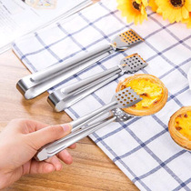 Stainless Steel Food Clip Bread Clip Barbecue Nip Kitchen Dining Clip Round Hole Laughs Face Bull Clips Food Clips