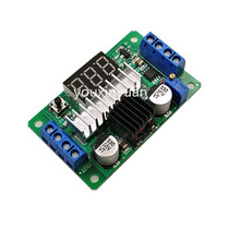 DC-DC LTC1871 boost module 3 5-30V 100W with two-way display voltmeter ultra LM2577