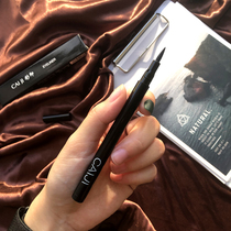 Quick-drying eyeliner liquid Female novice Beginner Waterproof non-smudging non-bleaching Long-lasting big eye makeup gel pen Lazy