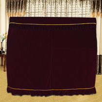 New little dolphin plush gold velvet piano cover full cover lace high quality cover cloth European simple modern dust cover