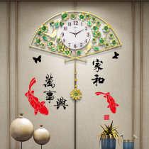 Watch wall clock Living room modern minimalist artist with stylish atmosphere hanging watch personality creative mute quartz clock