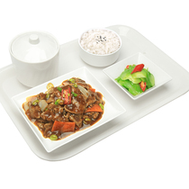 Steamed braised boiled American black pepper fried beef 170g net Red cooking package Commercial dormitory convenient rice semi-finished products