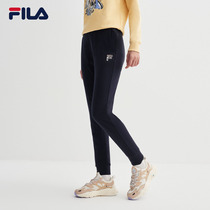 FILA Phila Le official womens knitted trousers 2021 new close casual pants thin sweatpants women